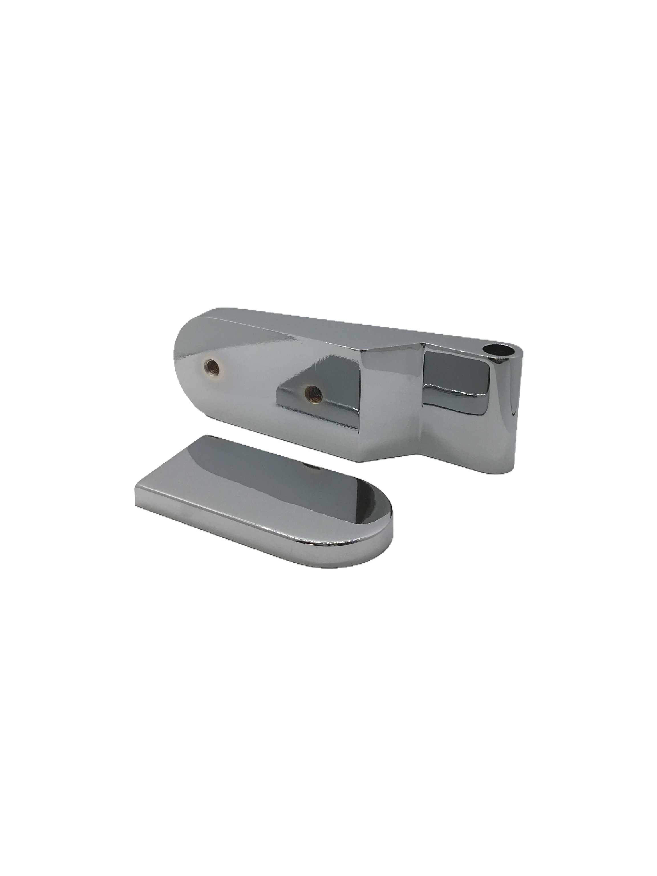 Bright Surface Small Glass Hinge