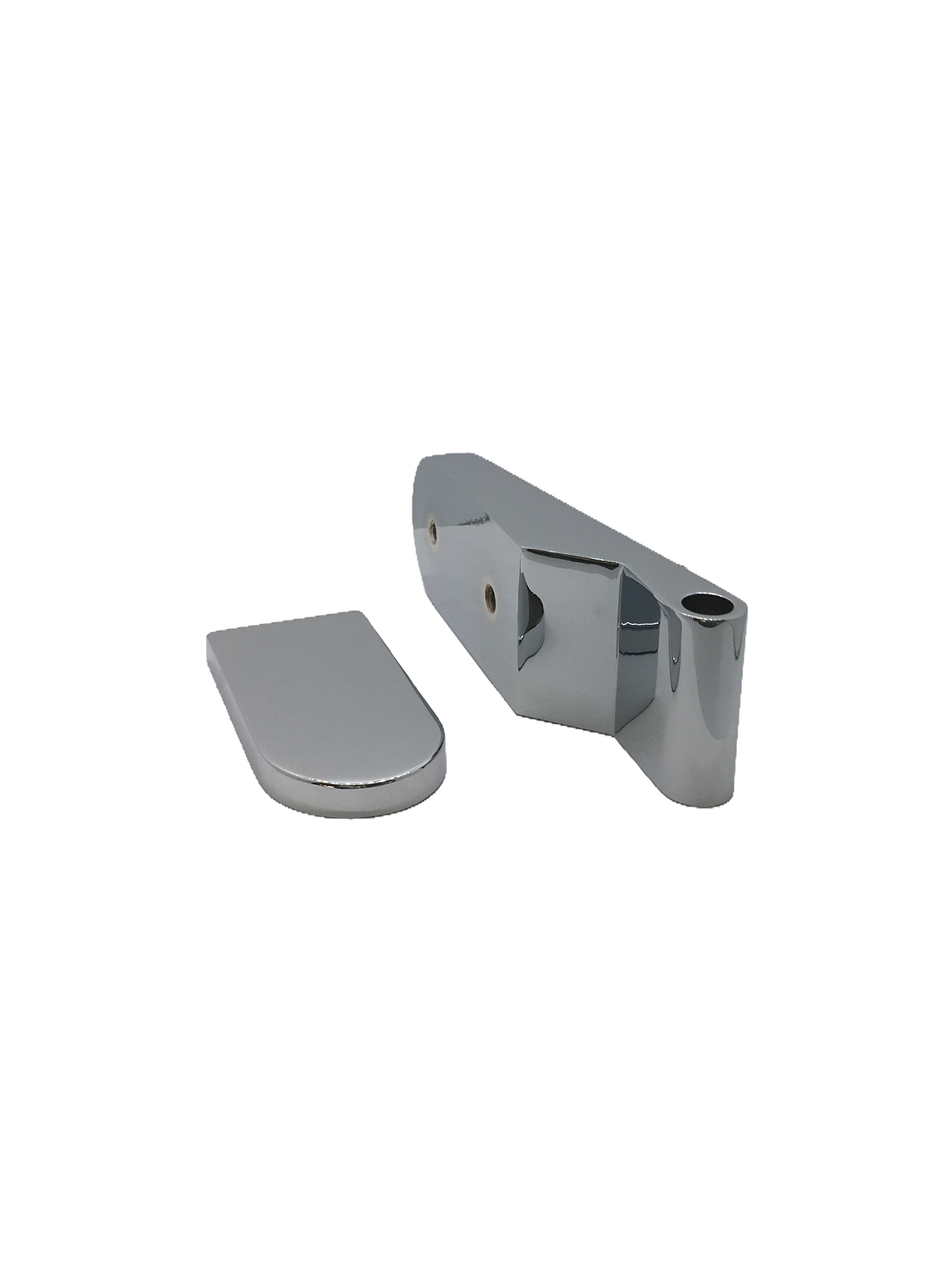 Bright Surface Small Glass Hinge