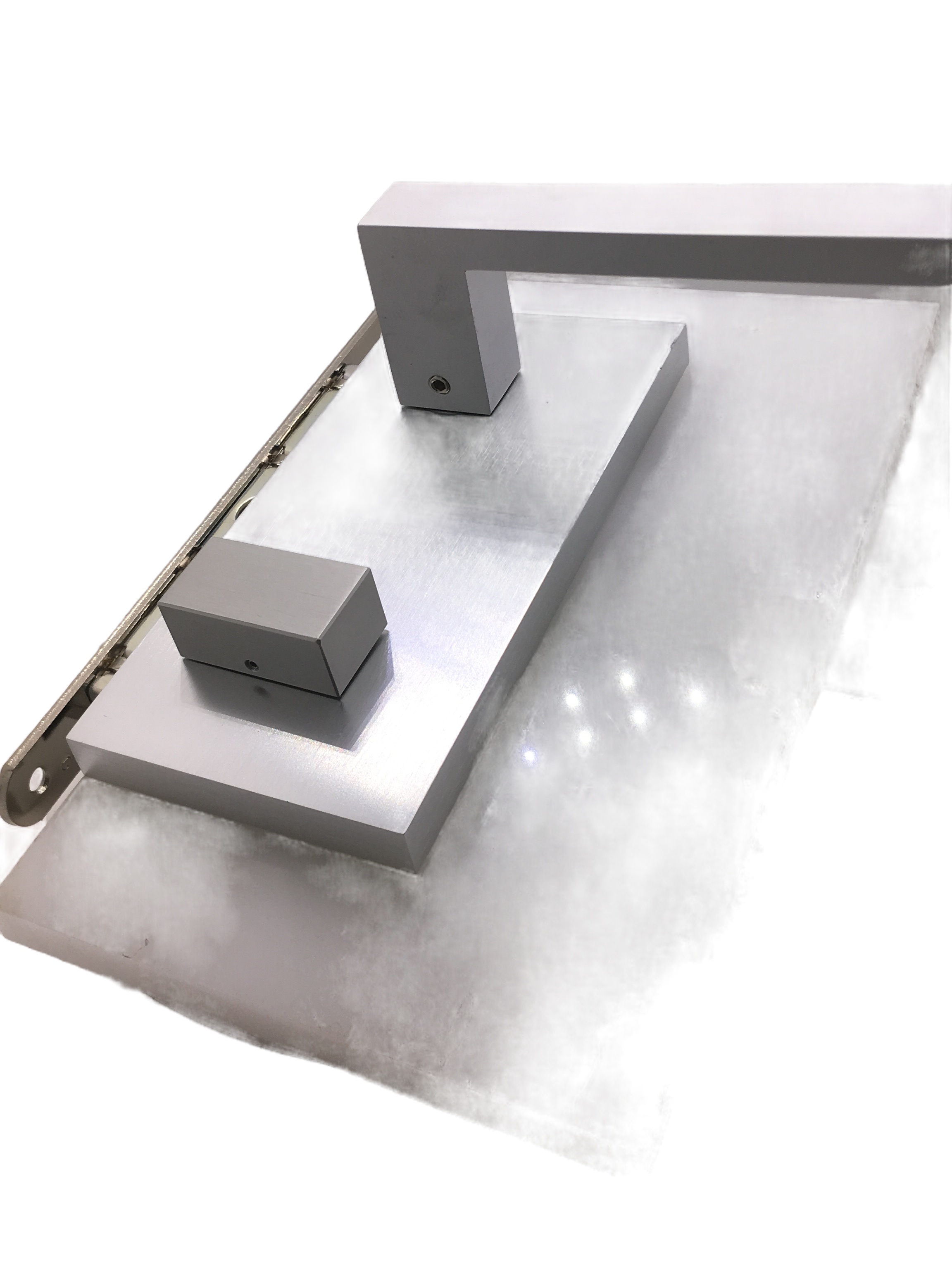 glass lock with thumb turn